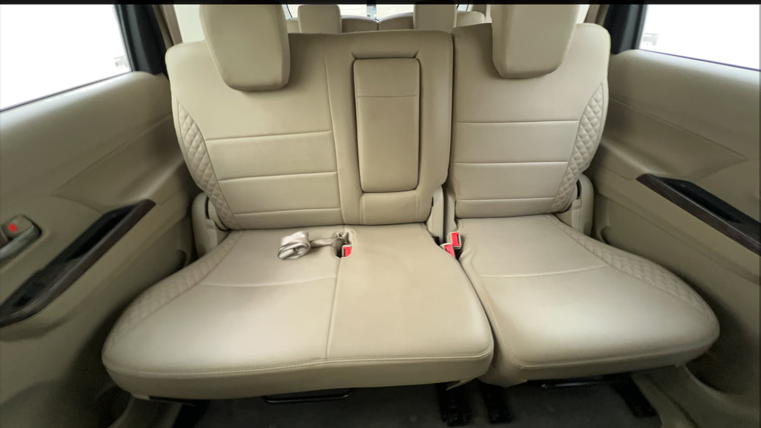 Used 2023 Maruti Suzuki Ertiga ZXi AT Petrol Automatic interior REAR SEAT CONDITION VIEW