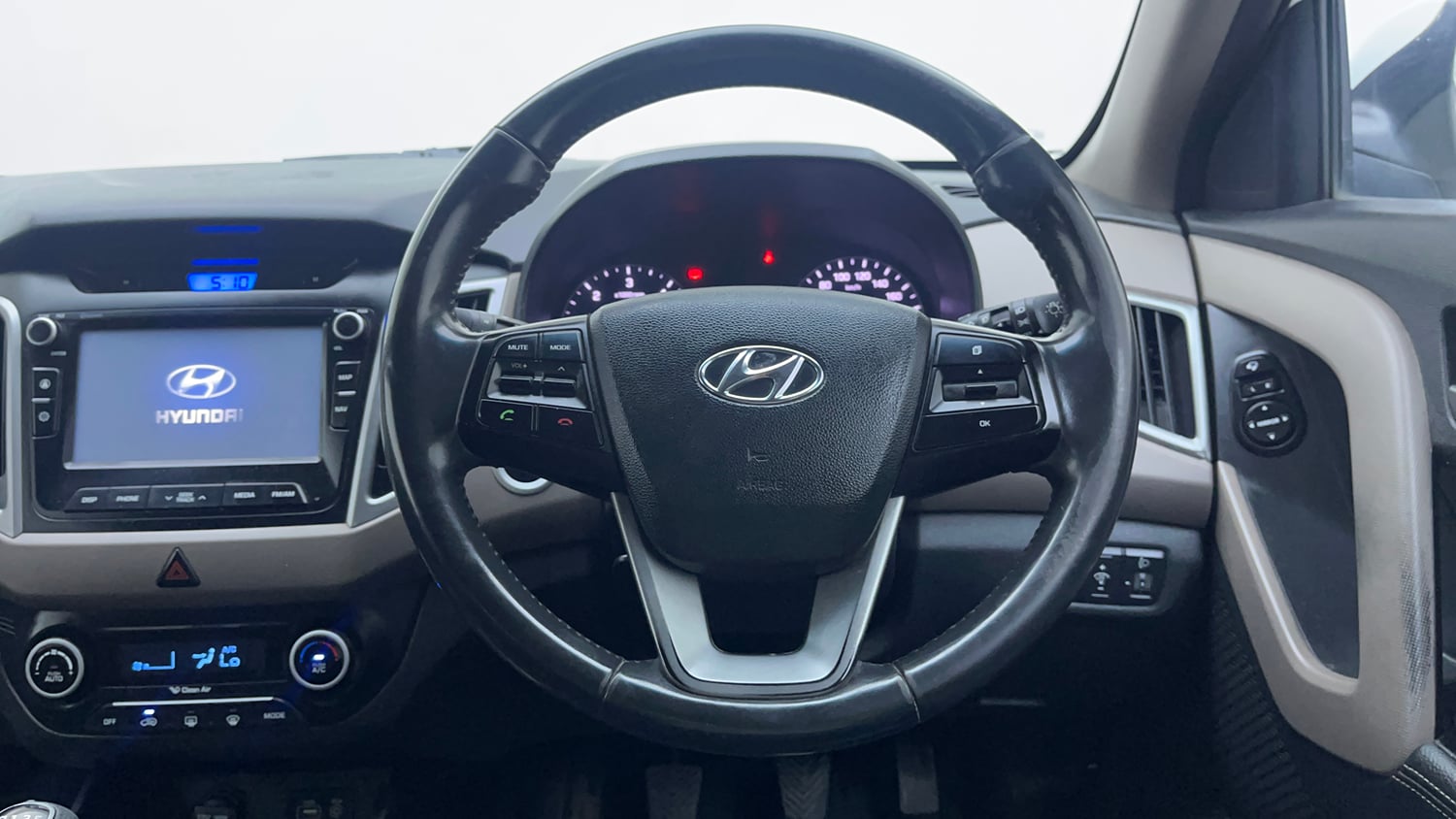 Used 2017 Hyundai Creta SX 1.6 CRDI (O) Diesel Manual interior STEERING VIEW