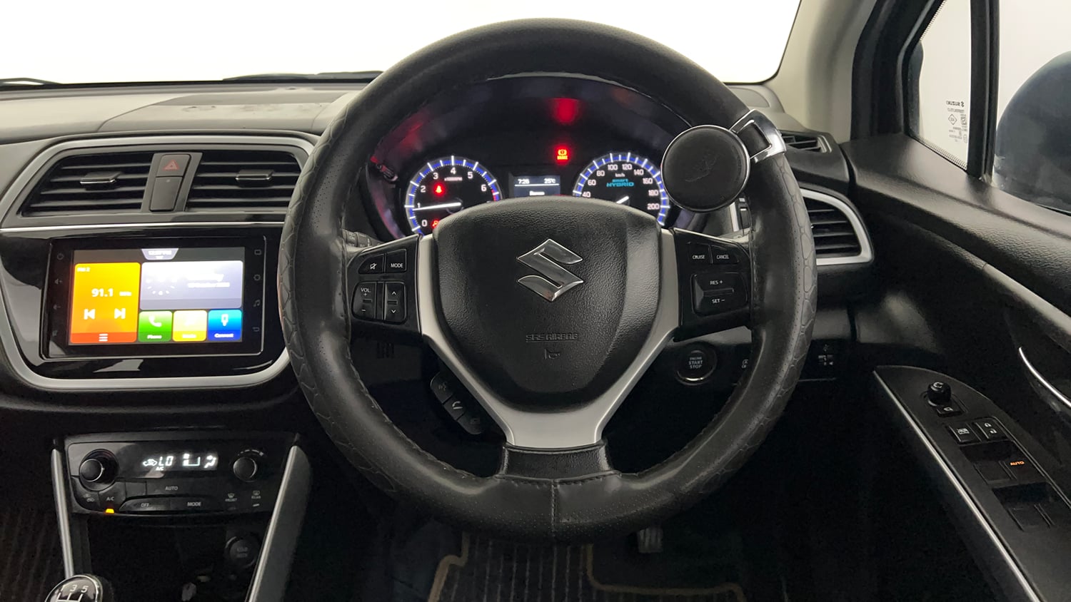 Used 2022 Maruti Suzuki S-Cross Zeta Petrol Manual interior STEERING VIEW