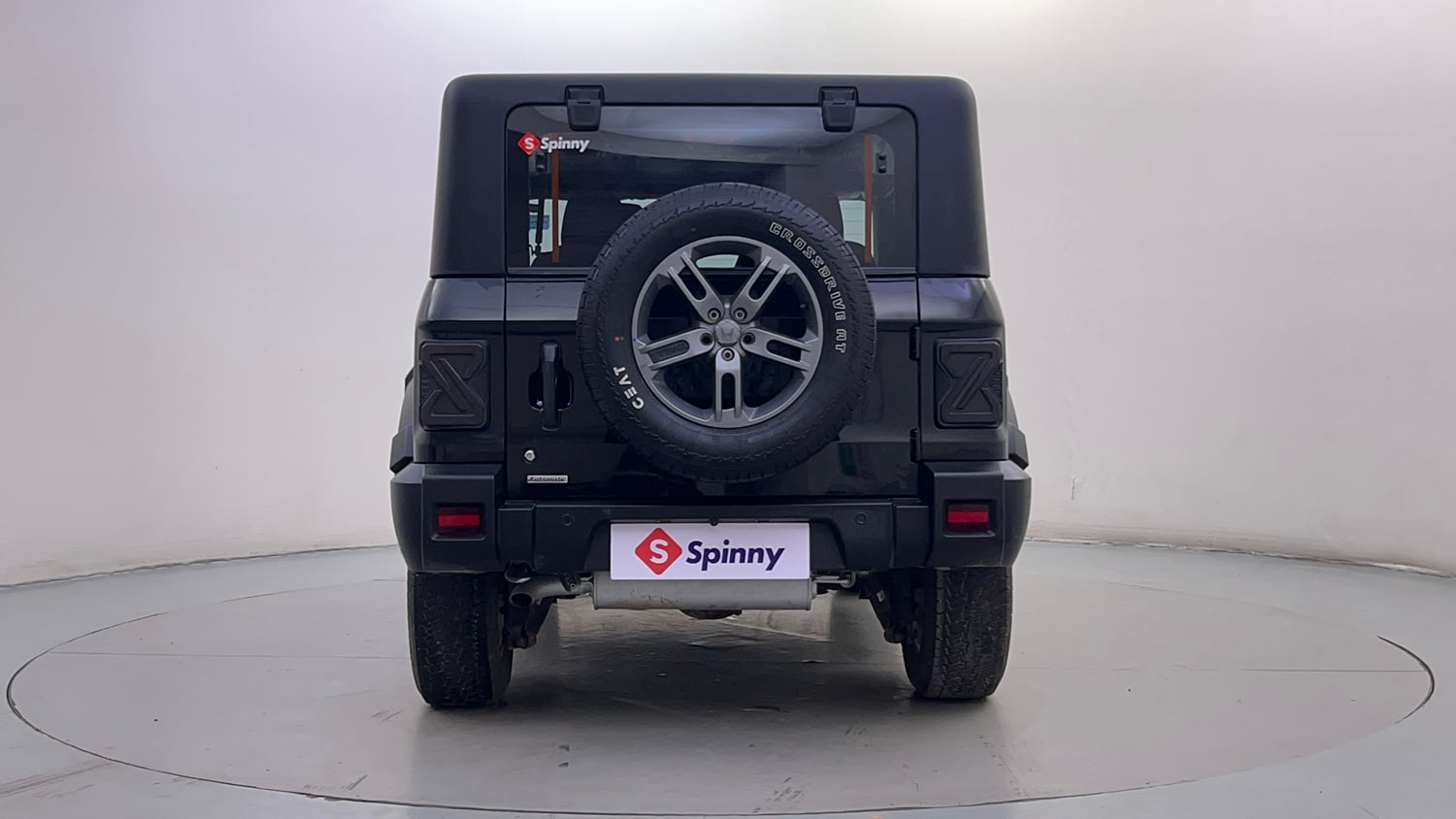 Used 2024 Mahindra Thar LX Hard Top Petrol AT RWD Petrol Automatic exterior BACK VIEW