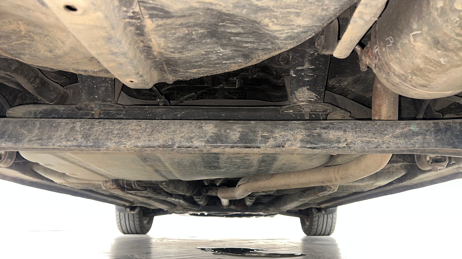 Used 2012 Hyundai i20 Asta 1.4 CRDI Diesel Manual extra REAR UNDERBODY VIEW (TAKEN FROM REAR)