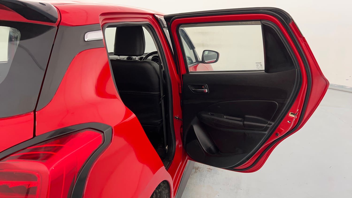 Used 2018 Maruti Suzuki Swift VXi AMT Petrol Automatic interior RIGHT REAR DOOR OPEN VIEW