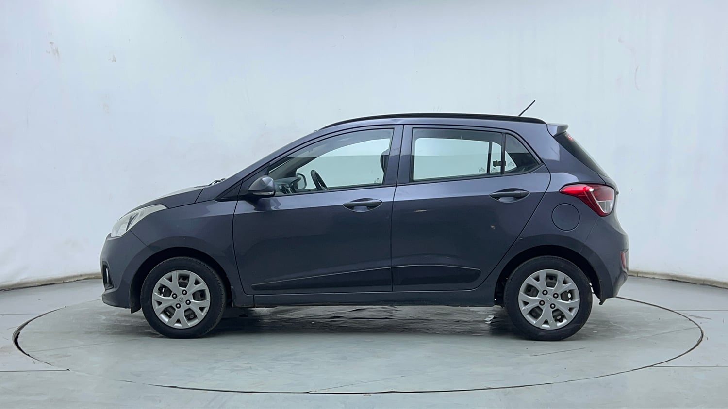 Used 2016 Hyundai Grand i10 Sportz 1.2 Kappa VTVT Petrol Manual exterior LEFT SIDE VIEW