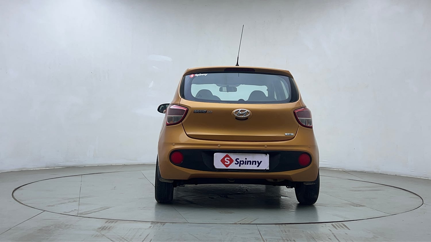 Used 2018 Hyundai Grand i10 Magna 1.2 Kappa VTVT Petrol Manual exterior BACK VIEW