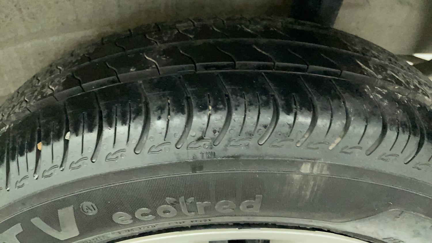Used 2025 Maruti Suzuki Wagon R VXI 1.0 CNG Cng Manual tyres LEFT REAR TYRE TREAD VIEW