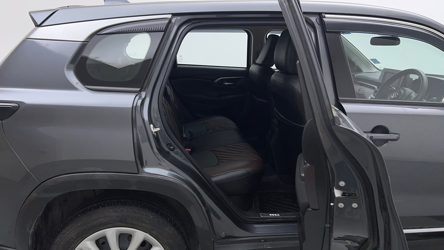 Used 2023 Maruti Suzuki Grand Vitara Delta Smart Hybrid Petrol Manual interior RIGHT SIDE REAR DOOR CABIN VIEW