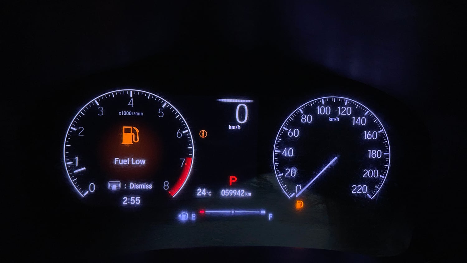 Used 2020 Honda City ZX CVT Petrol Petrol Automatic interior CLUSTERMETER VIEW