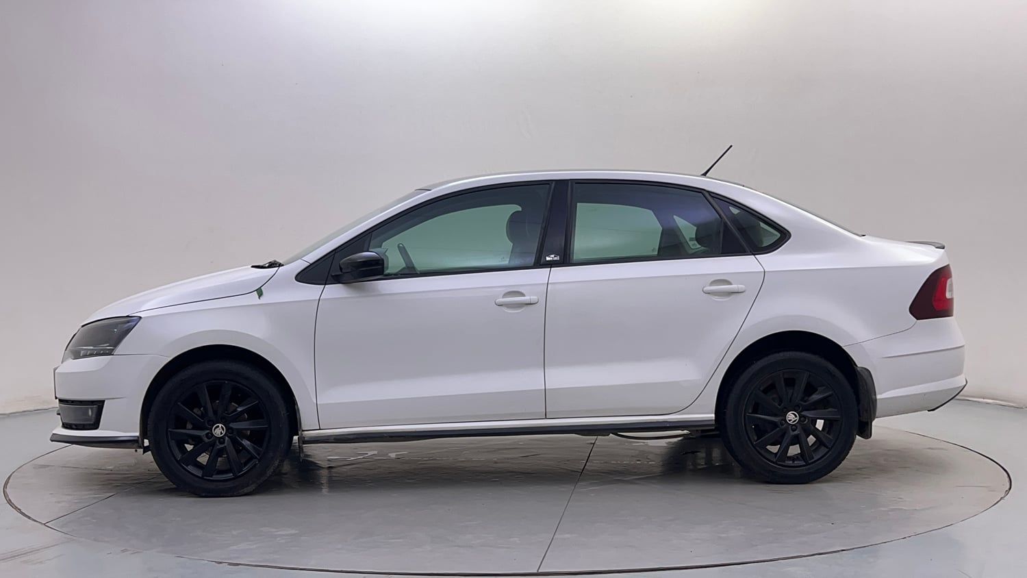 Used 2021 Skoda Rapid Style Petrol Manual exterior LEFT SIDE VIEW