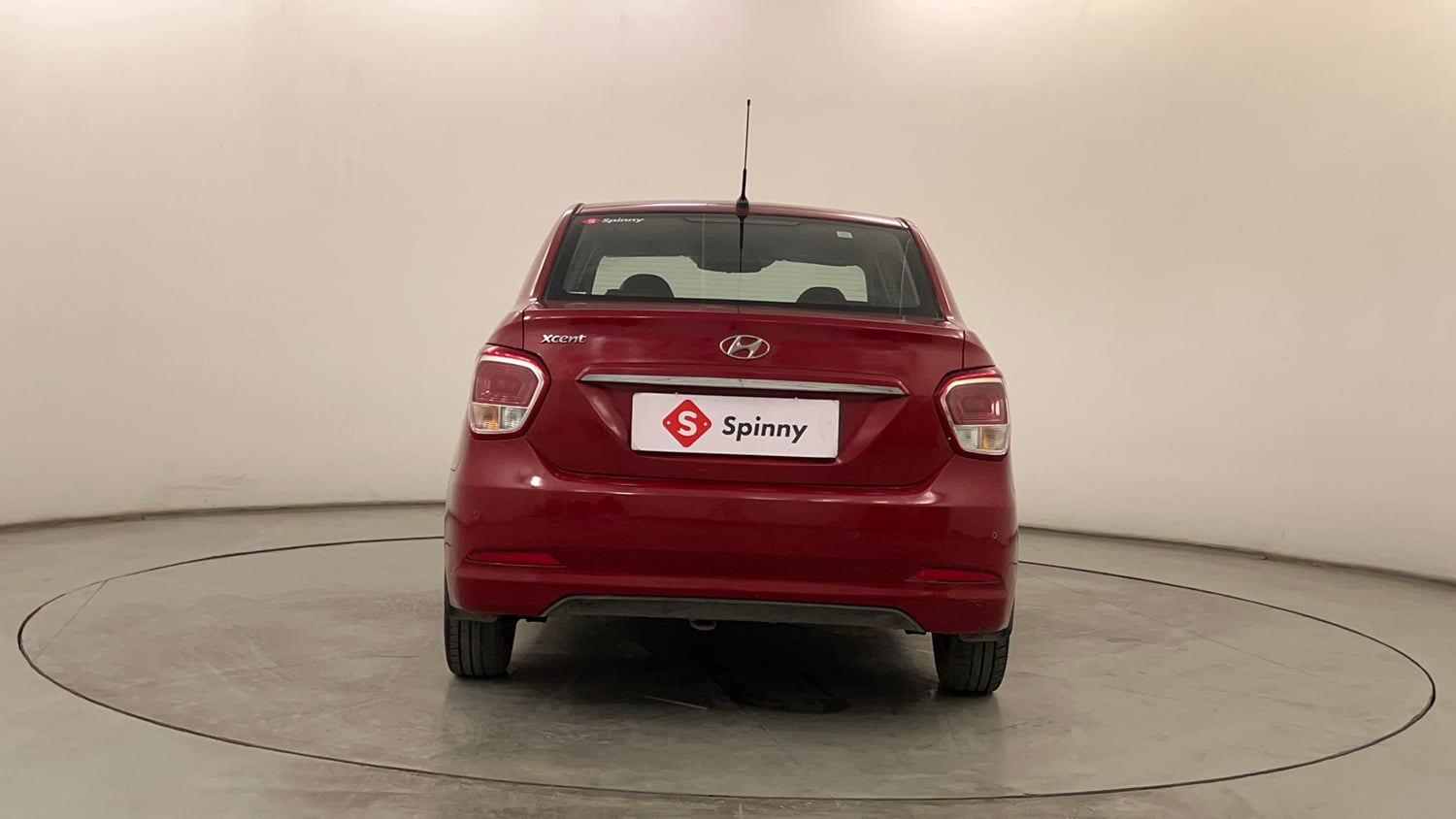Used 2015 Hyundai Xcent S 1.2 Petrol Manual exterior BACK VIEW