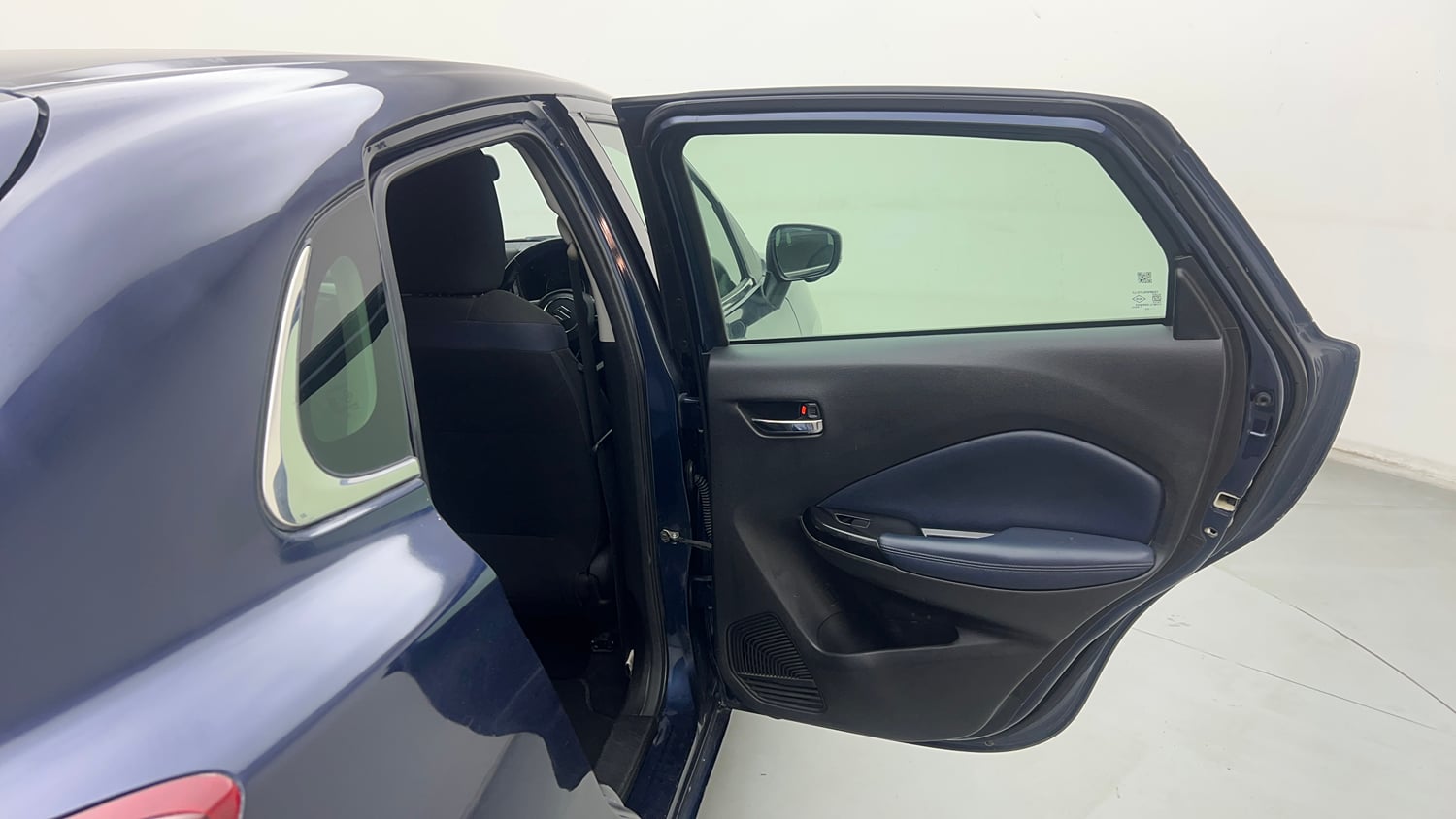 Used 2022 Maruti Suzuki Baleno Alpha AGS Petrol Automatic interior RIGHT REAR DOOR OPEN VIEW