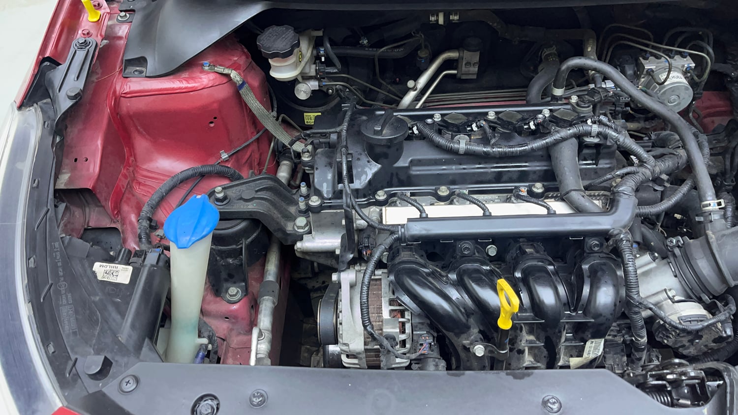 Used 2020 Hyundai Elite i20 Sportz Plus 1.2 Petrol Manual engine ENGINE RIGHT SIDE VIEW