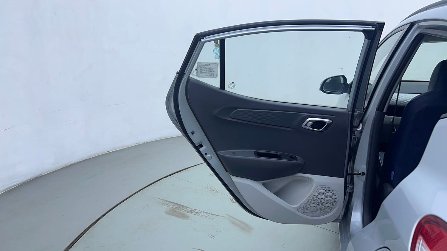 Used 2021 Hyundai Grand i10 Nios Sportz 1.2 Kappa VTVT CNG Cng Manual interior LEFT REAR DOOR OPEN VIEW