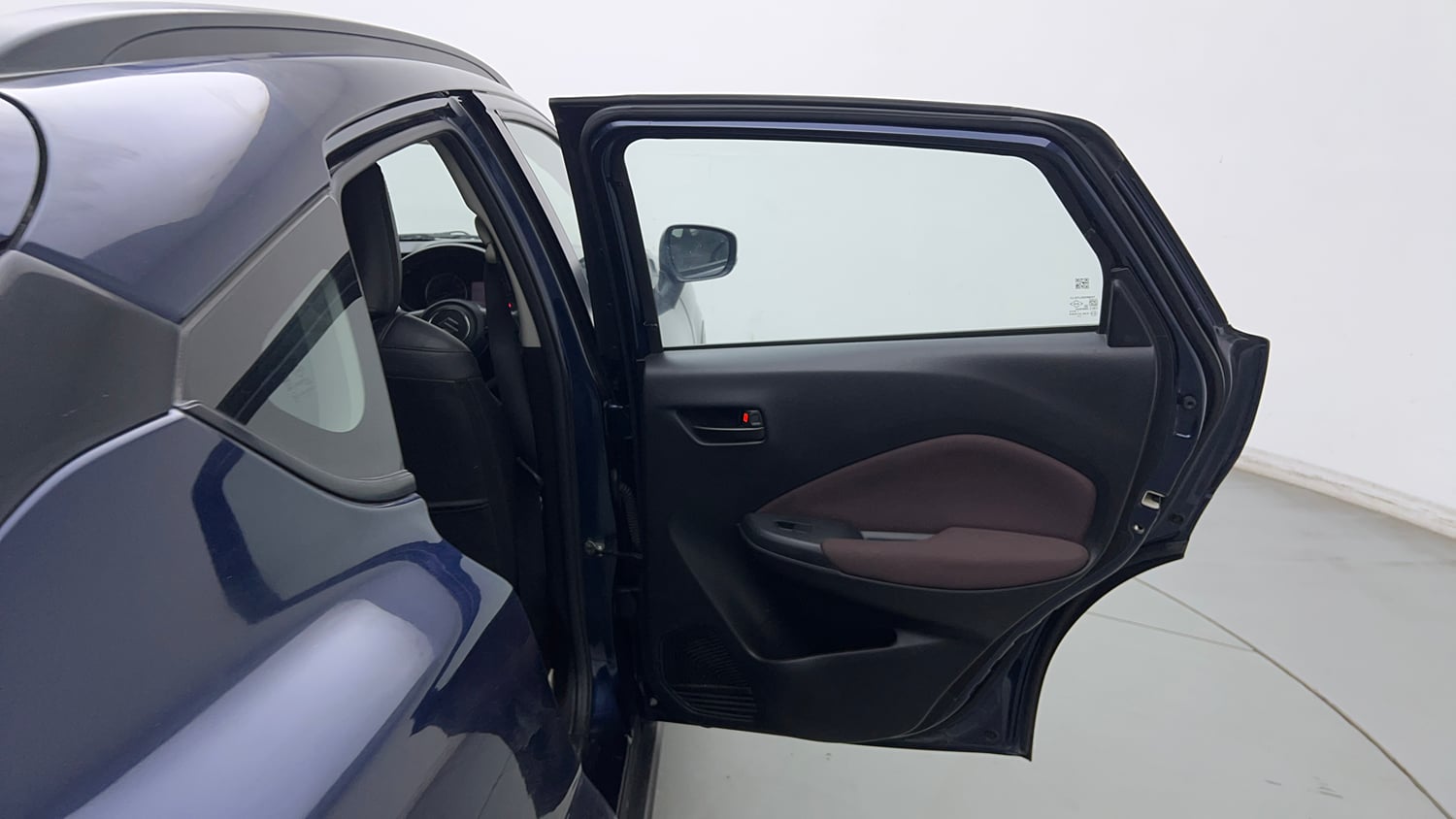 Used 2023 Maruti Suzuki Fronx Delta 1.2L MT Petrol Manual interior RIGHT REAR DOOR OPEN VIEW