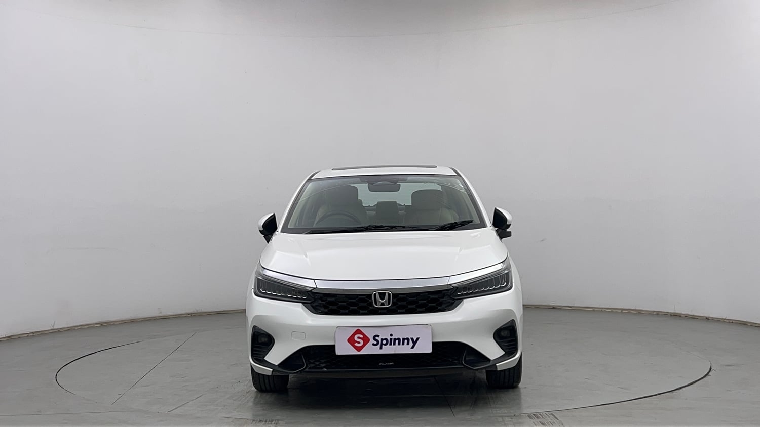 Used 2023 Honda City ZX Petrol CVT Petrol Automatic exterior FRONT VIEW