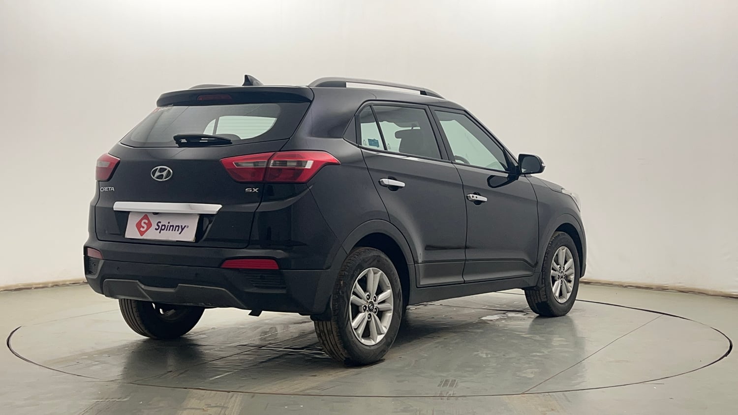 Used 2017 Hyundai Creta SX Plus 1.6  Petrol Petrol Manual exterior RIGHT REAR CORNER VIEW