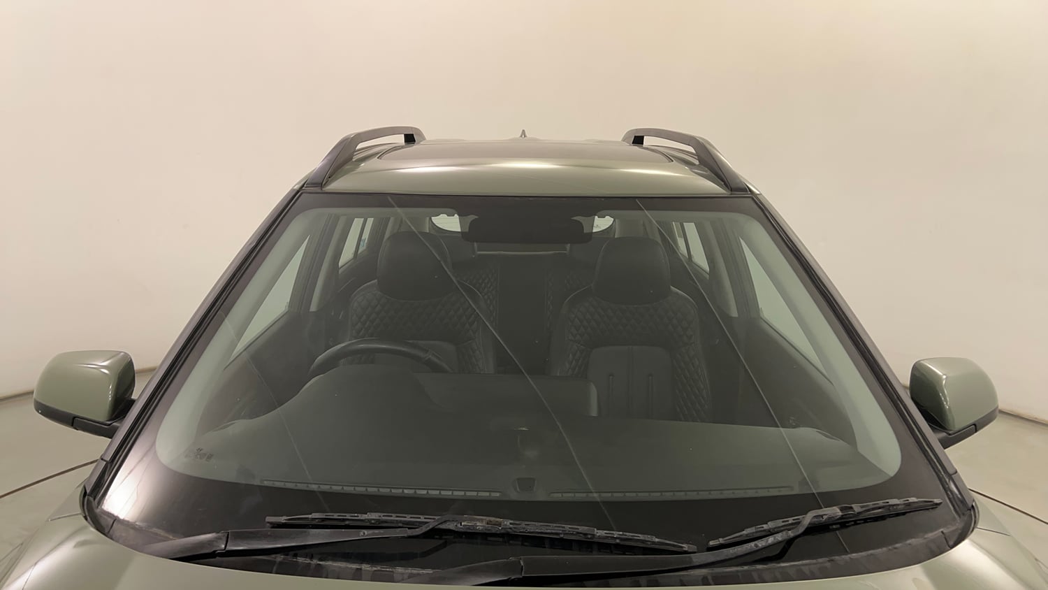 Used 2024 Hyundai Exter SX 1.2 CNG MT Cng Manual exterior FRONT WINDSHIELD VIEW