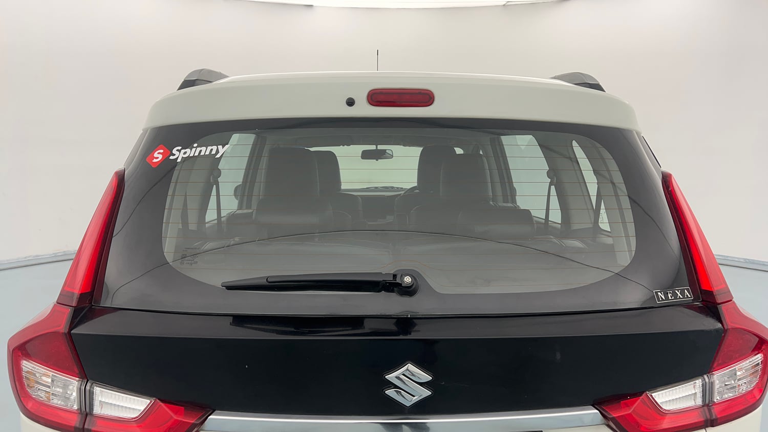 Used 2021 Maruti Suzuki XL6 Zeta AT Petrol Petrol Automatic exterior BACK WINDSHIELD VIEW