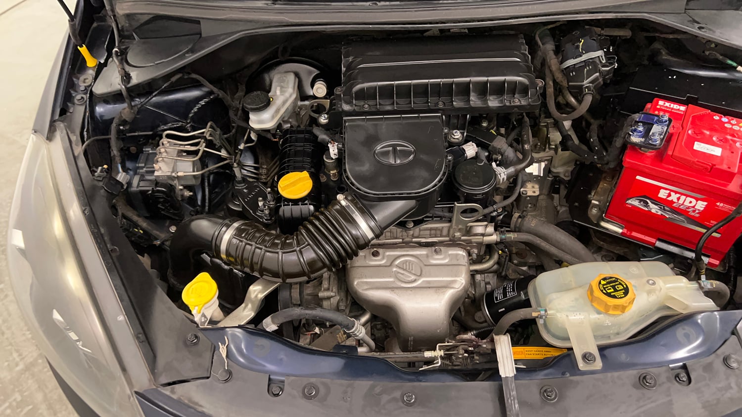 Used 2019 Tata Tigor Revotron XZA Petrol Automatic engine ENGINE RIGHT SIDE VIEW