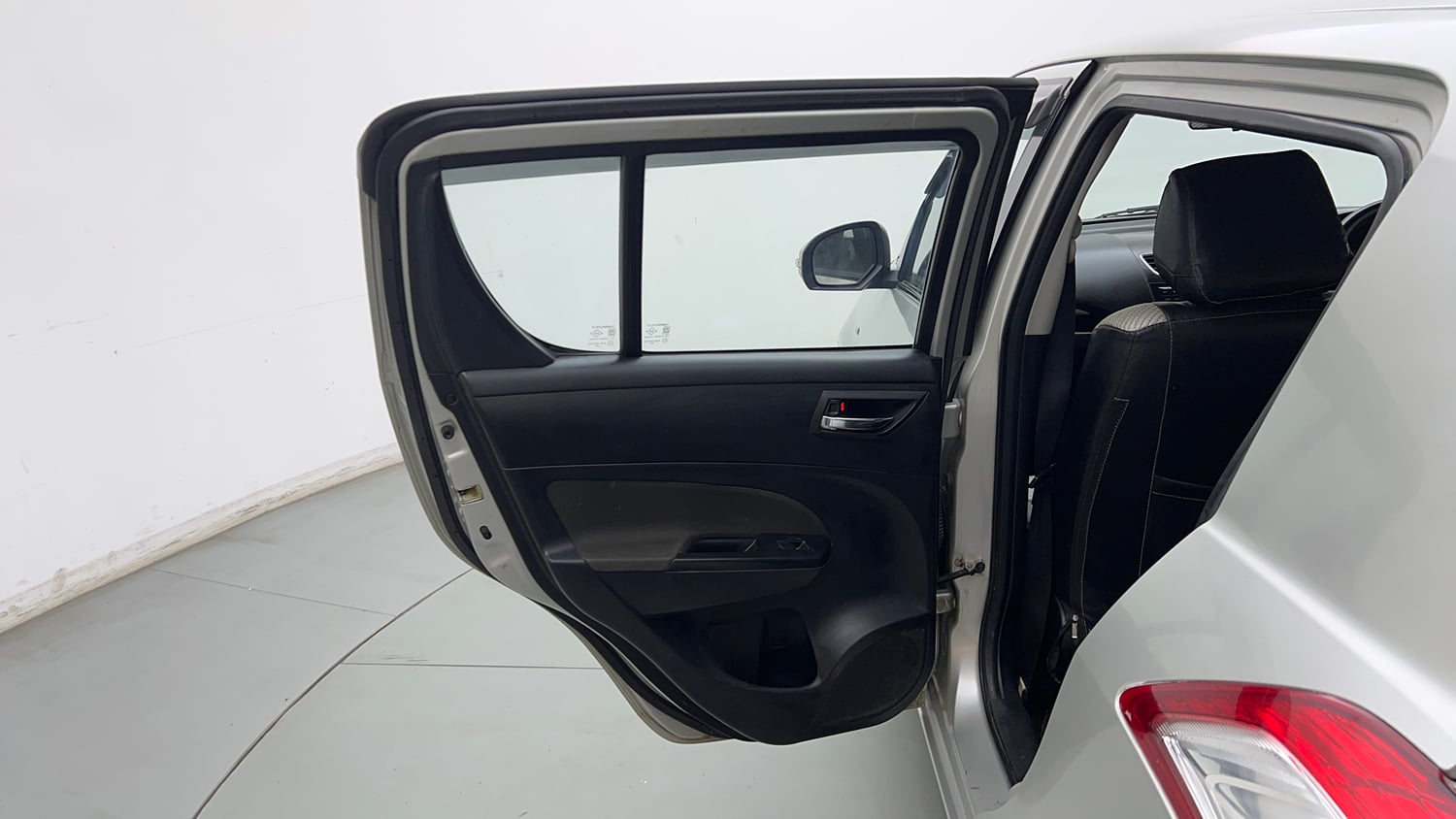 Used 2015 Maruti Suzuki Swift VXi Petrol Manual interior LEFT REAR DOOR OPEN VIEW