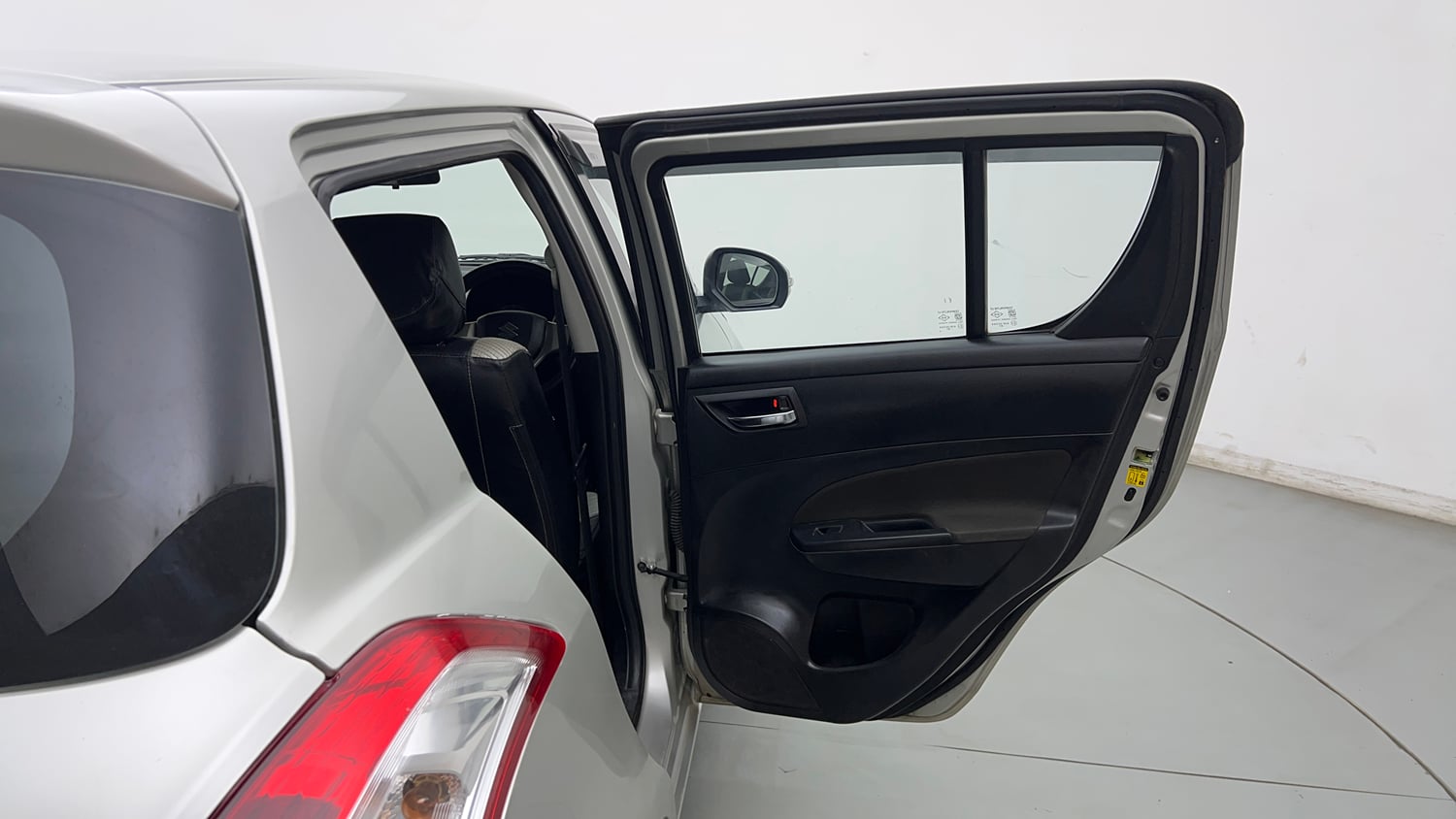 Used 2015 Maruti Suzuki Swift VXi Petrol Manual interior RIGHT REAR DOOR OPEN VIEW