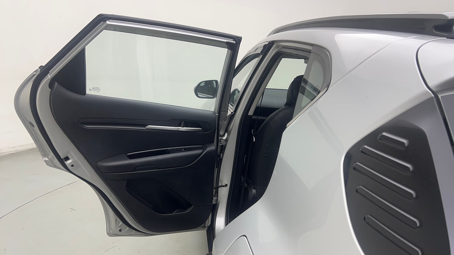 Used 2024 Kia Sonet HTK Plus 1.2 Petrol+Cng (outside fitted) Cng Manual interior LEFT REAR DOOR OPEN VIEW