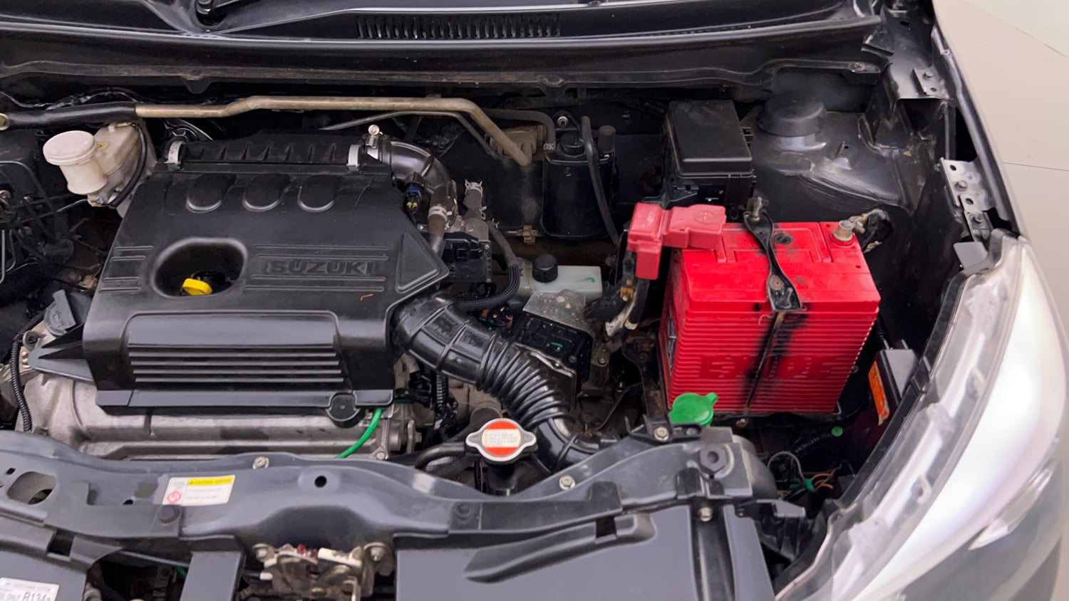 Used 2017 Maruti Suzuki Celerio ZXI (O) AMT Petrol Automatic engine ENGINE LEFT SIDE VIEW