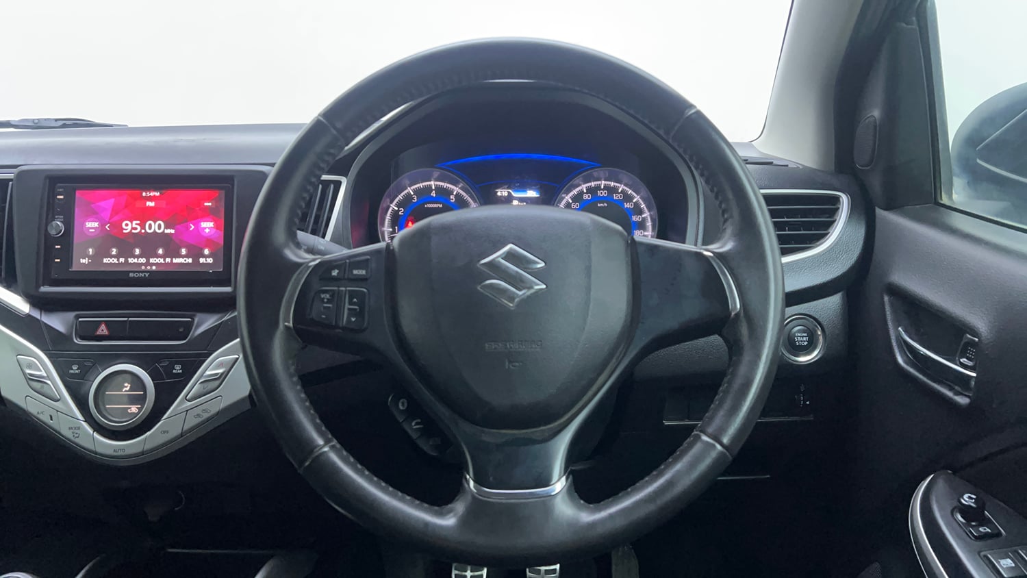 Used 2017 Maruti Suzuki Baleno Zeta 1.2 Petrol Manual interior STEERING VIEW