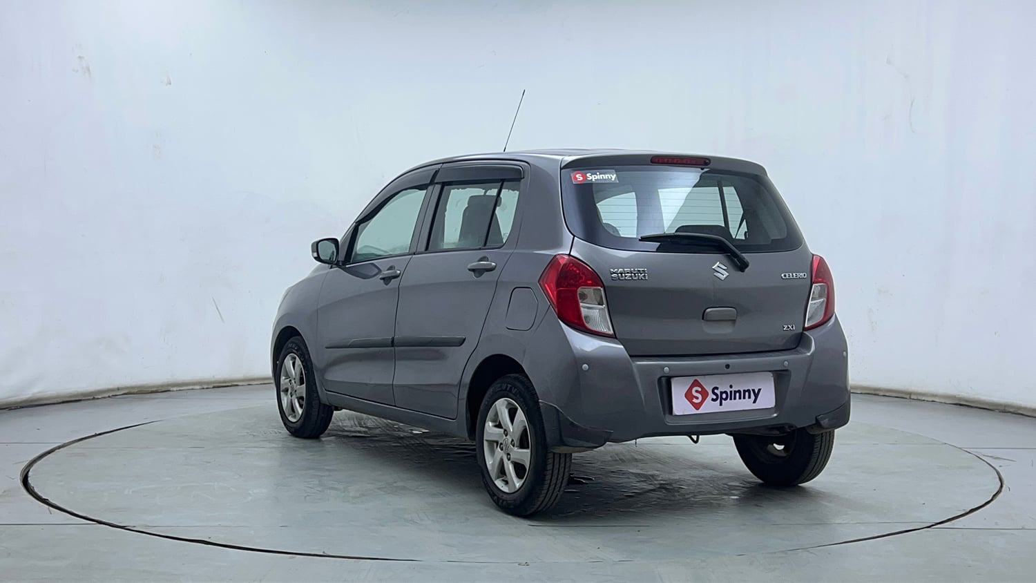 Used 2015 Maruti Suzuki Celerio ZXi Opt Petrol Manual exterior LEFT REAR CORNER VIEW