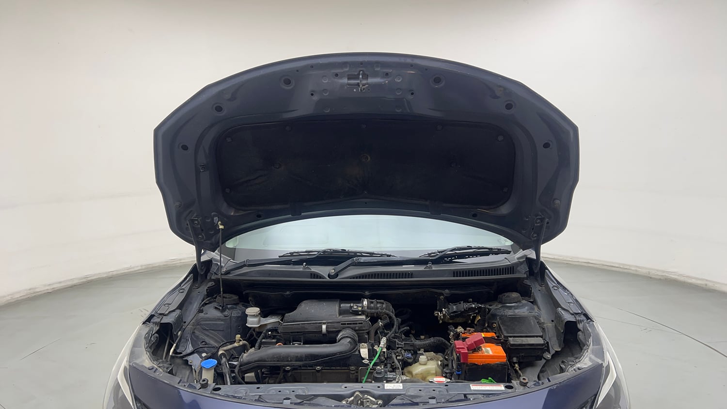 Used 2022 Maruti Suzuki Baleno Alpha AGS Petrol Automatic engine ENGINE & BONNET OPEN FRONT VIEW