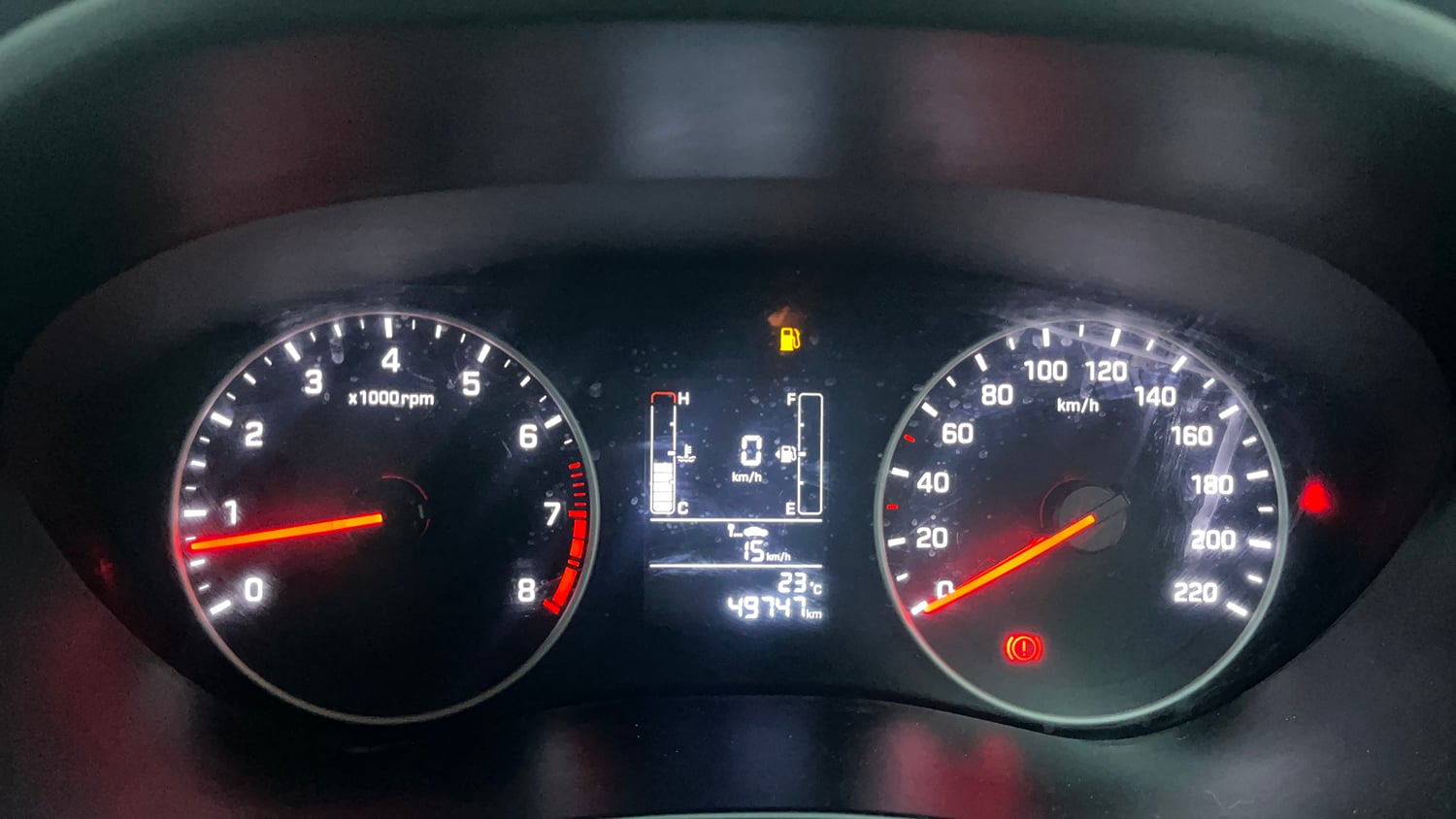 Used 2018 Hyundai Elite i20 Asta 1.2 Dual Tone Petrol Manual interior CLUSTERMETER VIEW