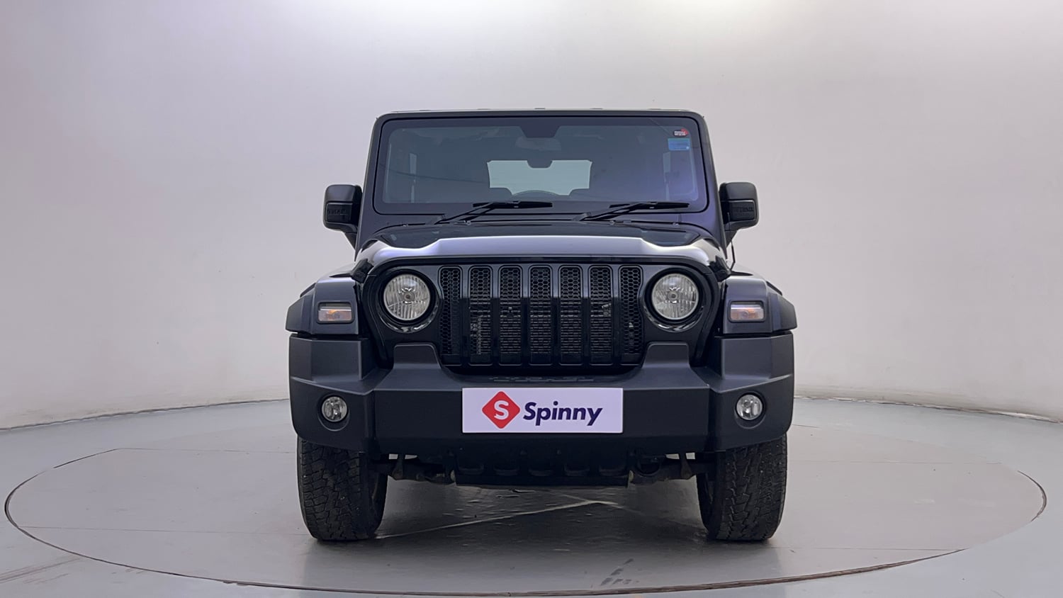 Used 2024 Mahindra Thar LX Hard Top Petrol AT RWD Petrol Automatic exterior FRONT VIEW