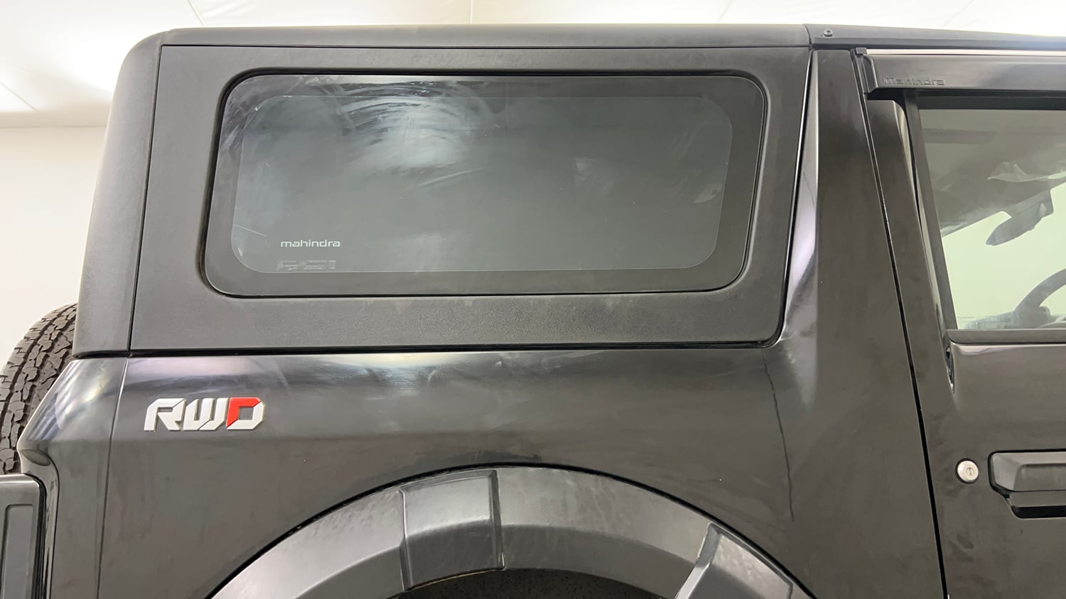 Used 2024 Mahindra Thar LX Hard Top Petrol AT RWD Petrol Automatic interior RIGHT REAR DOOR OPEN VIEW