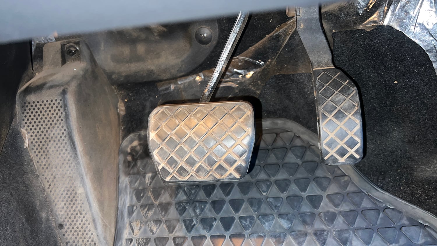 Used 2021 Volkswagen Polo GT Petrol Automatic interior PEDALS VIEW