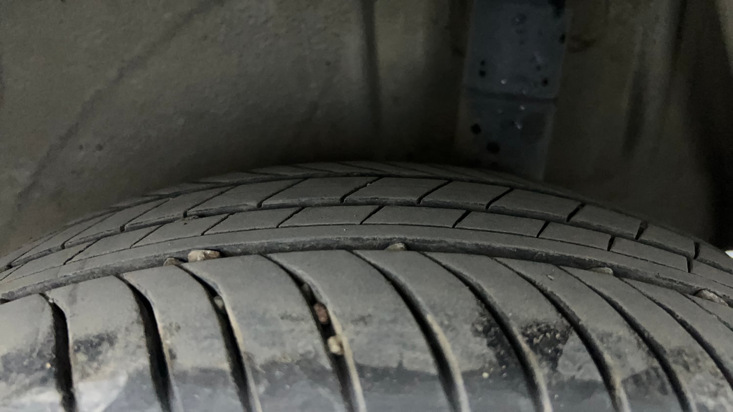 Used 2022 Maruti Suzuki Celerio ZXi Plus AMT Petrol Automatic tyres LEFT REAR TYRE TREAD VIEW