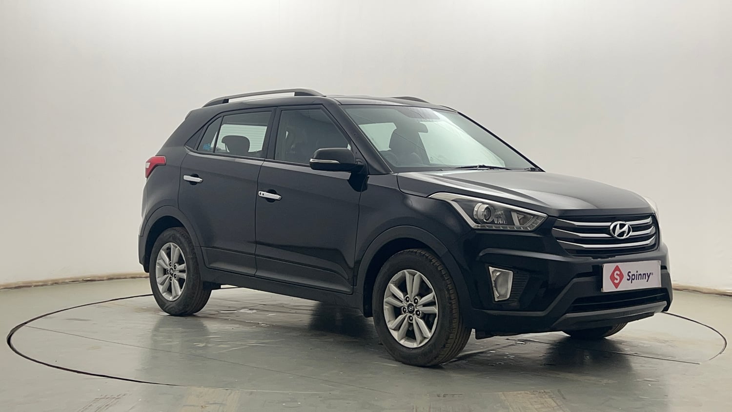 Used 2017 Hyundai Creta SX Plus 1.6  Petrol Petrol Manual exterior RIGHT FRONT CORNER VIEW