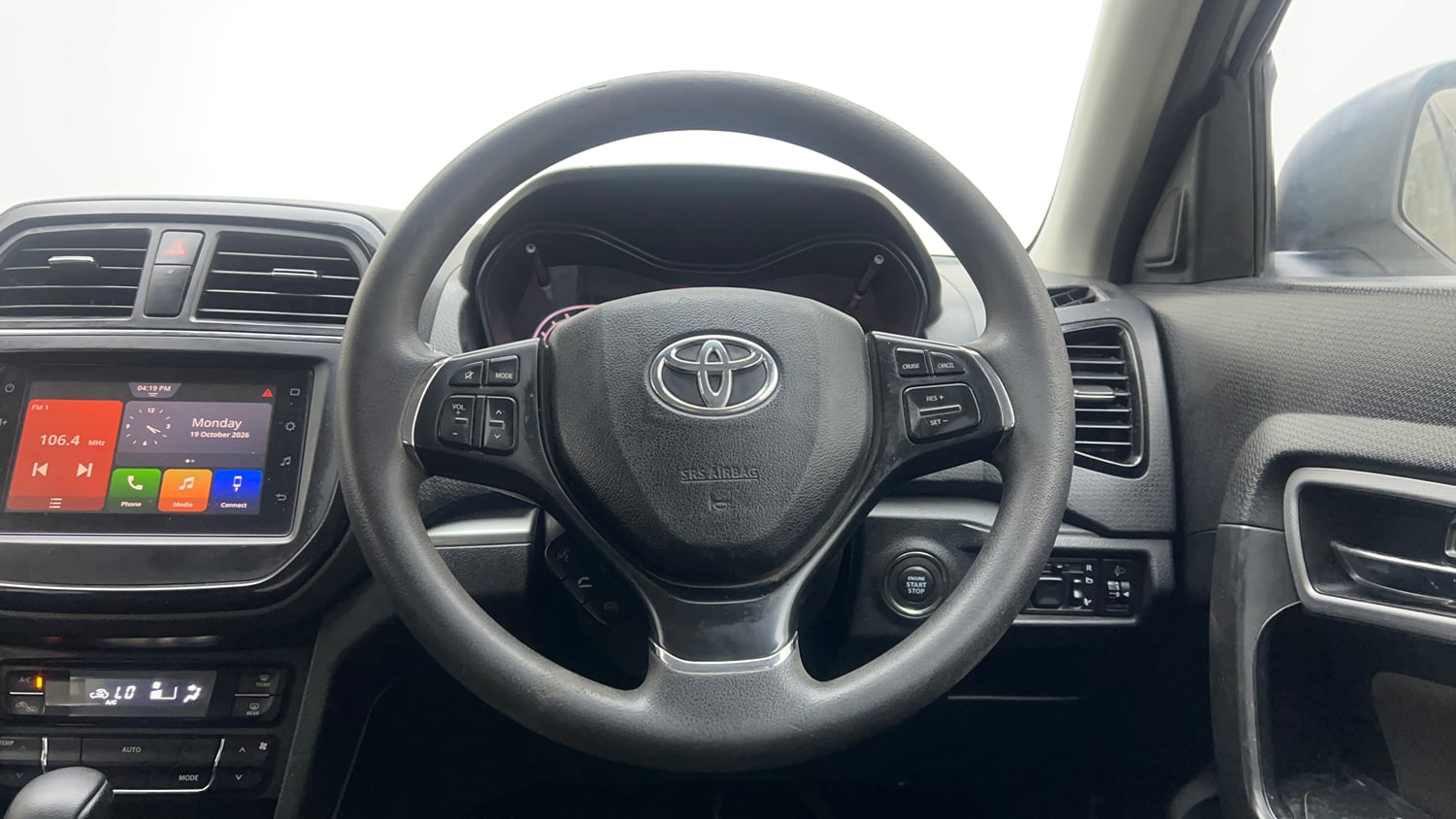 Used 2021 Toyota Urban Cruiser High Grade AT Petrol Automatic interior STEERING VIEW