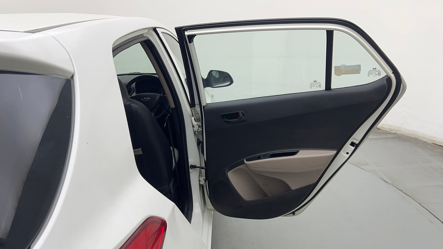 Used 2016 Hyundai Grand i10 Magna AT 1.2 Kappa VTVT Petrol Automatic interior RIGHT REAR DOOR OPEN VIEW