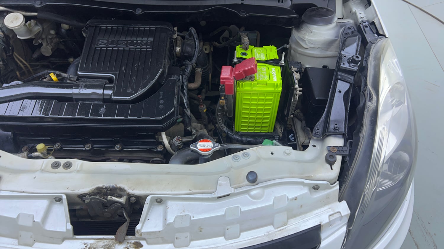 Used 2016 Maruti Suzuki Swift Dzire VXI AT Petrol Automatic engine ENGINE LEFT SIDE VIEW