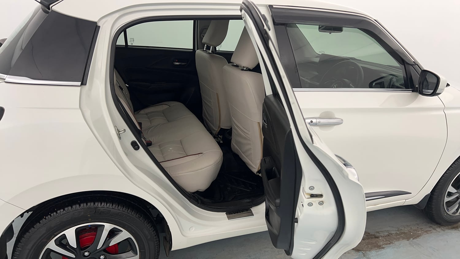 Used 2025 Maruti Suzuki Swift ZXi Plus Petrol Manual interior RIGHT SIDE REAR DOOR CABIN VIEW