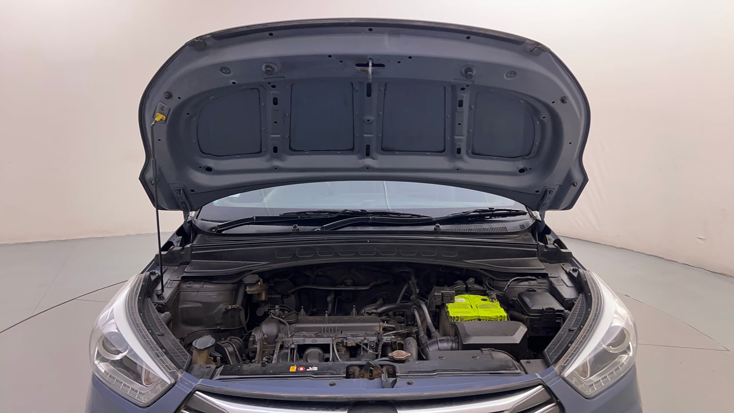 Used 2016 Hyundai Creta 1.6 SX Plus AT Petrol Petrol Automatic engine ENGINE & BONNET OPEN FRONT VIEW