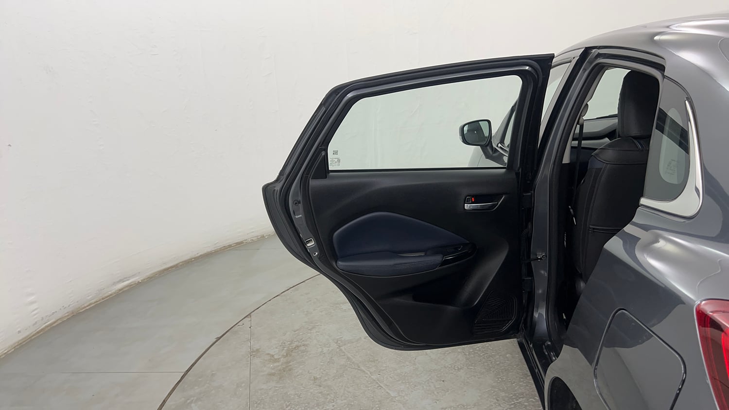 Used 2024 Maruti Suzuki Baleno Zeta MT CNG Cng Manual interior LEFT REAR DOOR OPEN VIEW