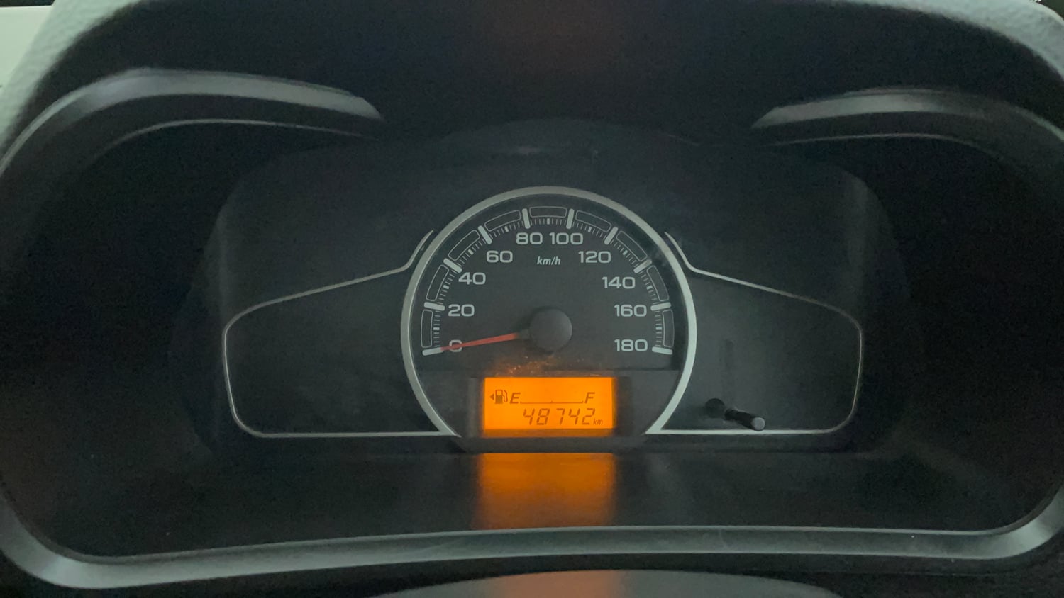 Used 2020 Maruti Suzuki Alto 800 LXi Petrol Manual interior CLUSTERMETER VIEW