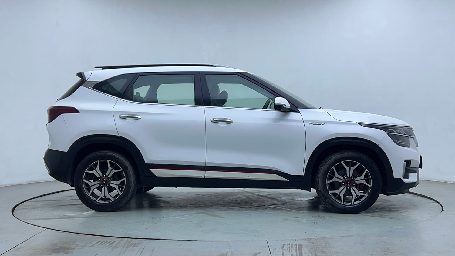 Used 2020 Kia Seltos GTX Plus DCT 1.4 Petrol Automatic exterior RIGHT SIDE VIEW