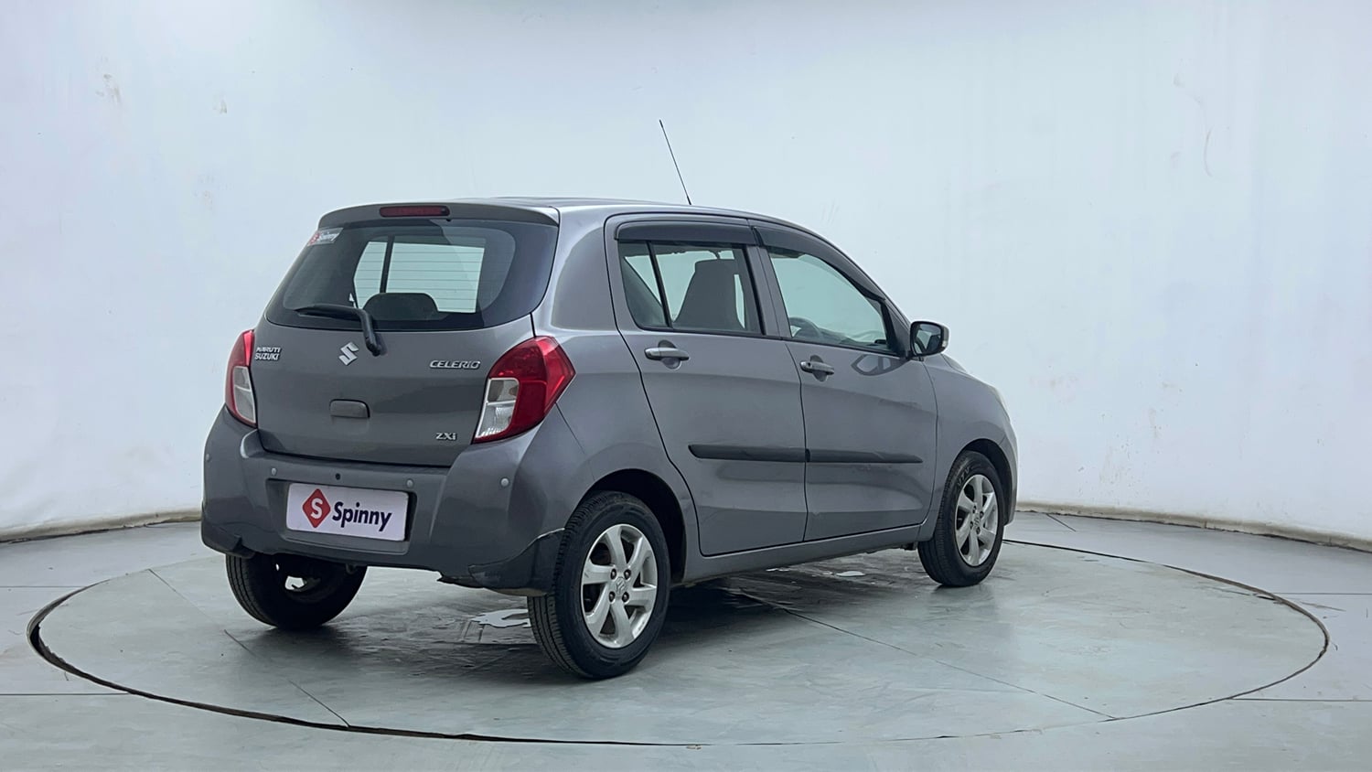 Used 2015 Maruti Suzuki Celerio ZXi Opt Petrol Manual exterior RIGHT REAR CORNER VIEW