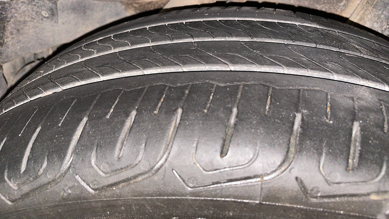 Used 2020 Honda City ZX CVT Petrol Petrol Automatic tyres LEFT REAR TYRE TREAD VIEW