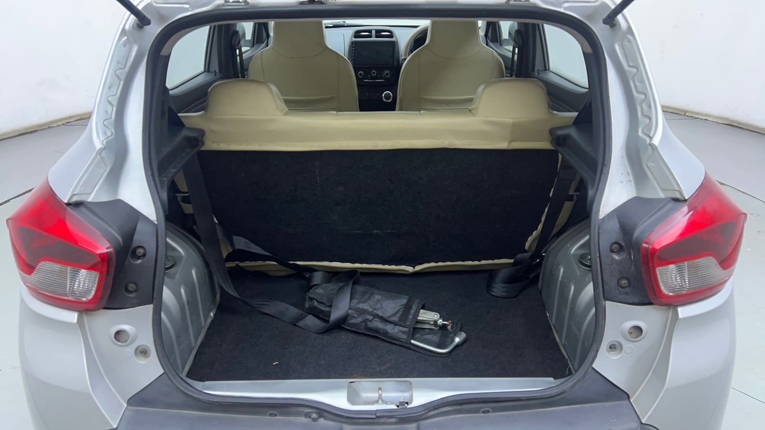 Used 2017 Renault Kwid 1.0 RXT AMT Petrol Automatic interior DICKY INSIDE VIEW