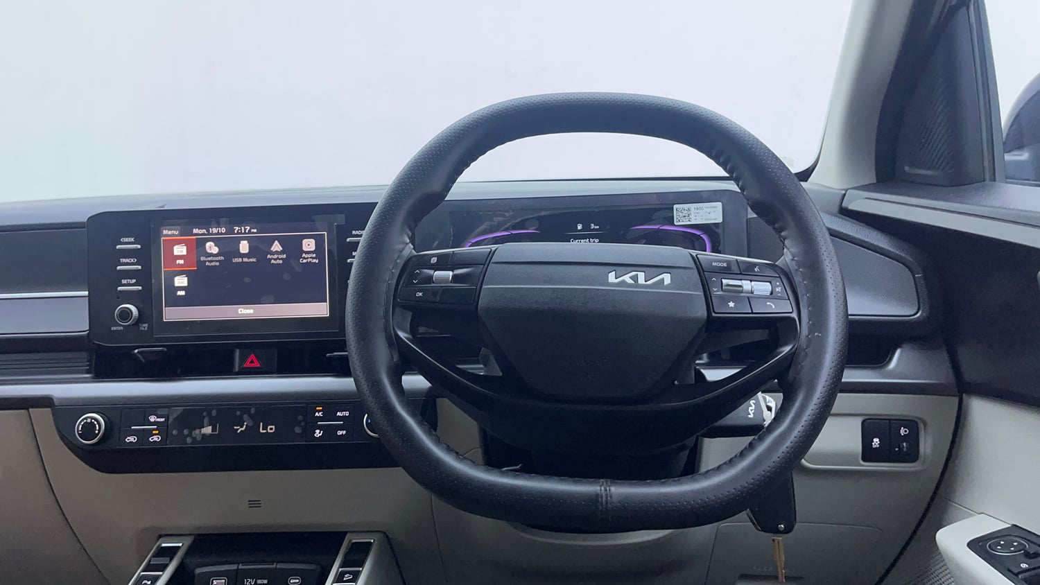 Used 2025 Kia Carens Clavis HTK 1.5 Petrol MT Petrol Manual interior STEERING VIEW