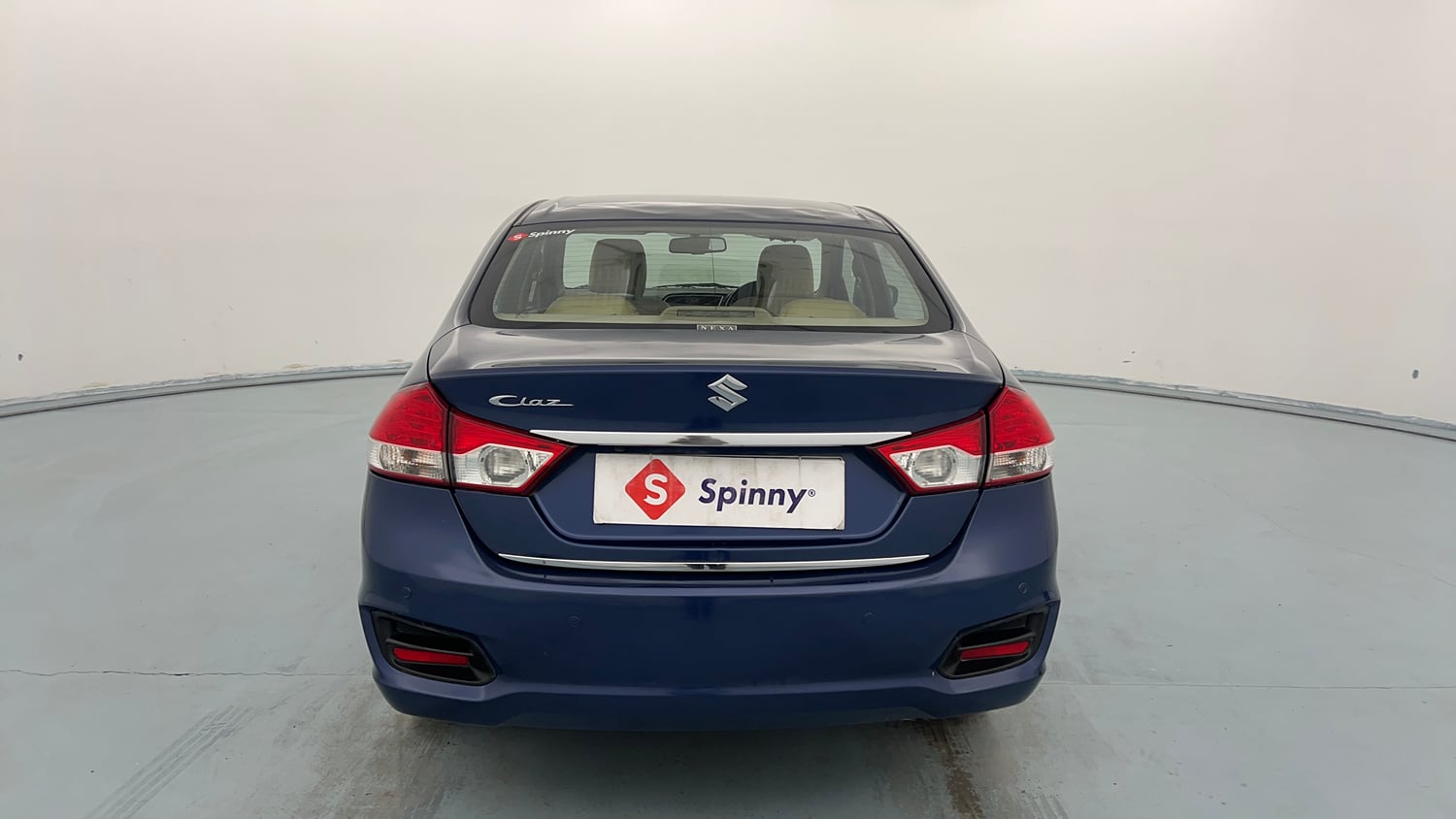 Used 2017 Maruti Suzuki Ciaz Alpha 1.4 MT Petrol Manual exterior BACK VIEW
