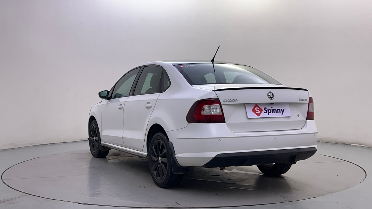 Used 2021 Skoda Rapid Style Petrol Manual exterior LEFT REAR CORNER VIEW