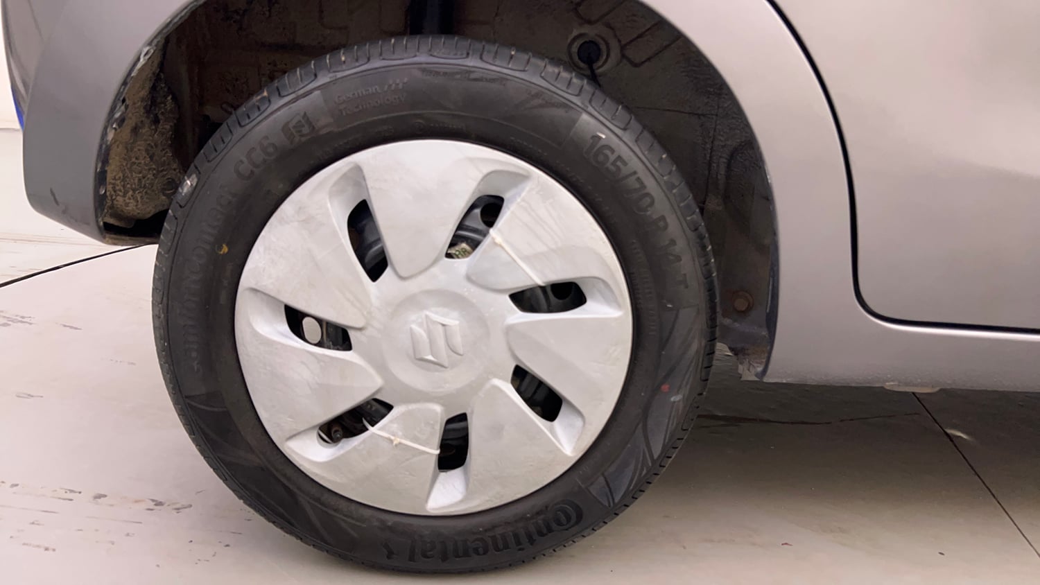Used 2017 Maruti Suzuki Celerio ZXI (O) AMT Petrol Automatic tyres RIGHT REAR TYRE RIM VIEW
